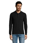 Männer Long-Sleeve Polo 180g Cilgian