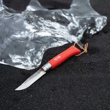 Opinel Colorama No 08 Taschenmesser Dorscieri | Mit Gürteletui