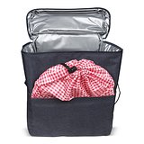 Picknick-Doppel-Fahrradtasche aus R-PET-Material Emenjan