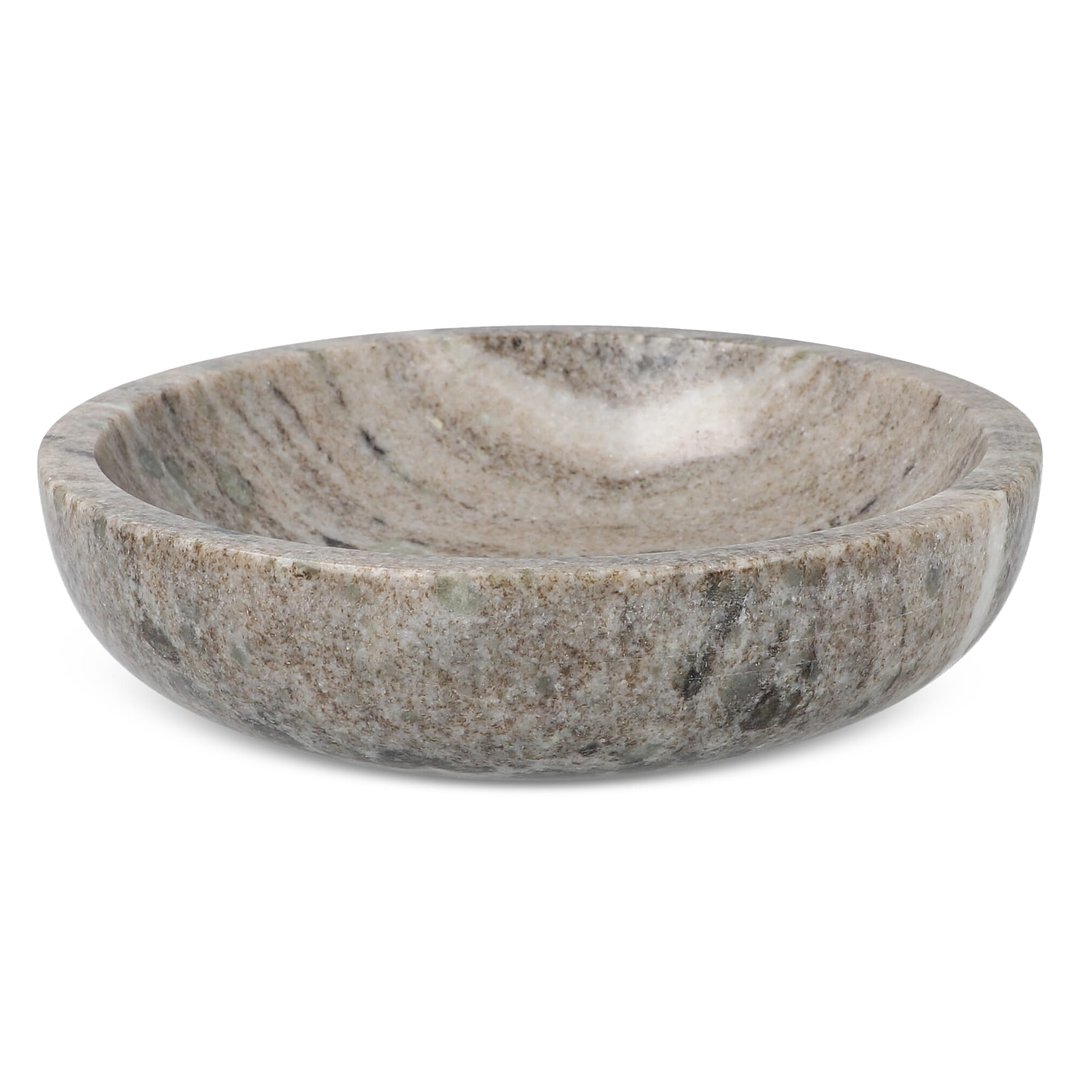 Sten Travertin-Marmor-Schale Benandrg