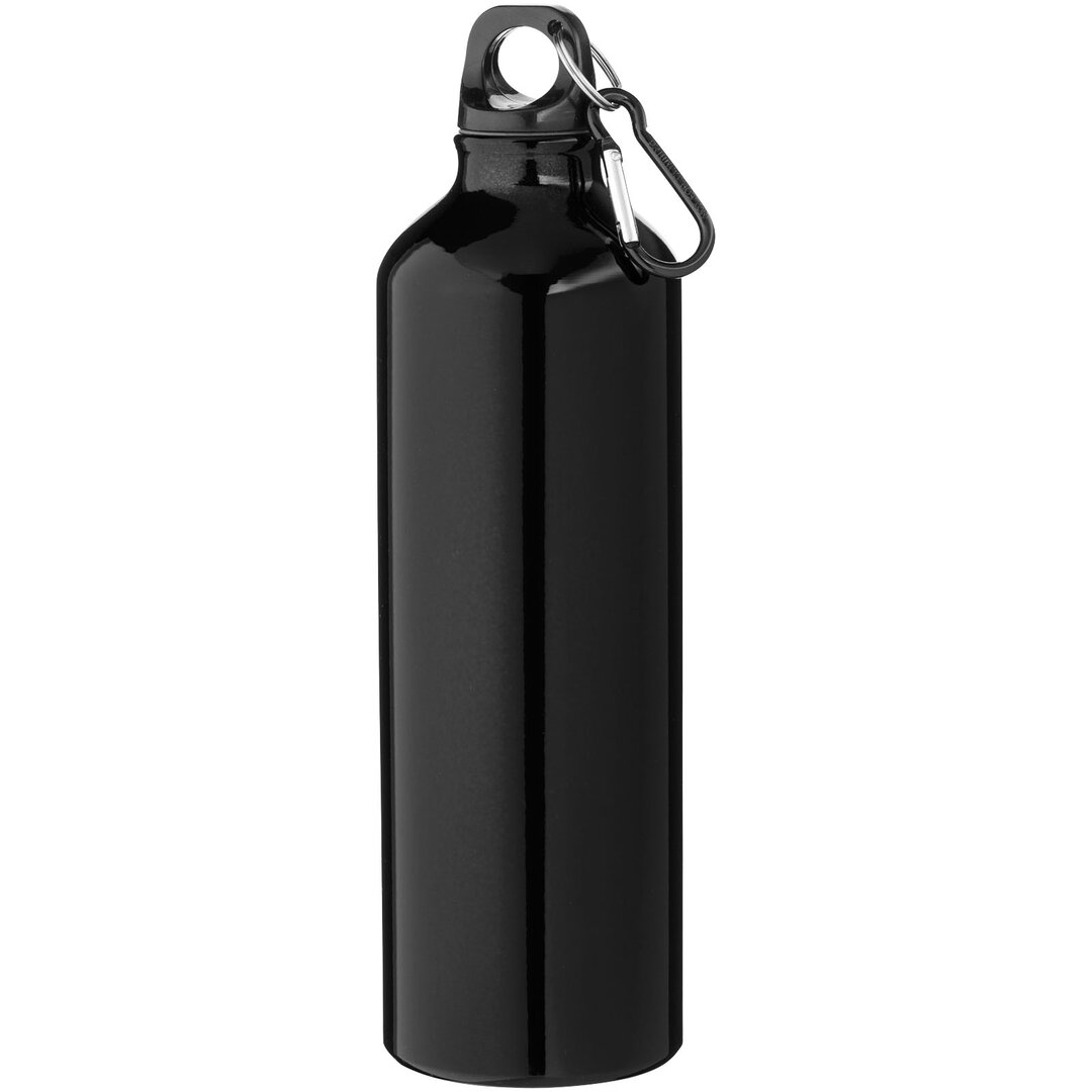 770 ml RCS-zertifizierte Trinkflasche aus recyceltem Aluminium mit Karabinerhaken - Wari
