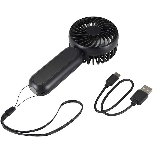 Tragbarer Ventilator aus recyceltem Kunststoff - Paulanst
