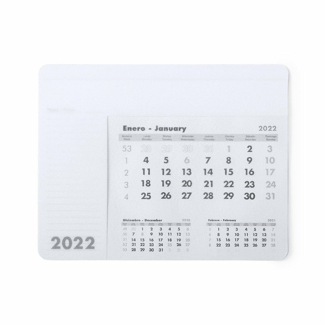 Mauspad Kalender Iddux