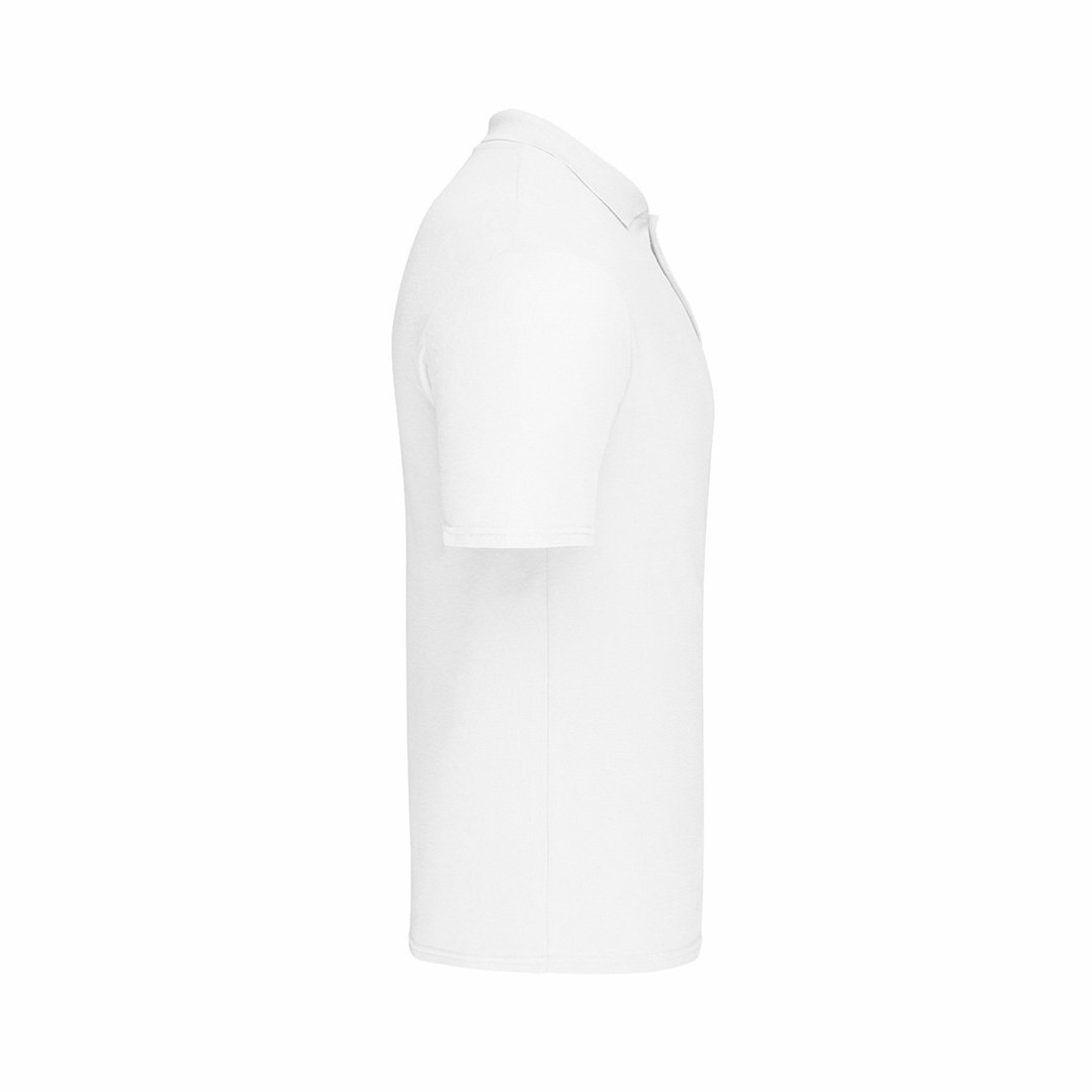 Erwachsene Weiß Polo-Shirt Idnal