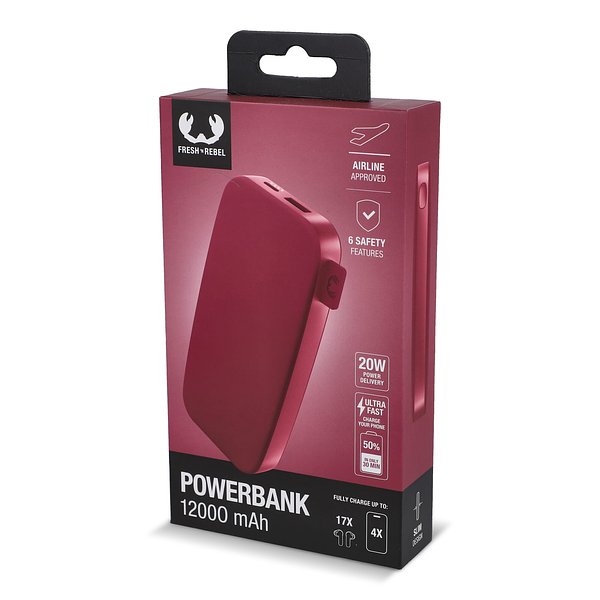 Powerbank 12.000mAh USB-C Ultra Fast Charging 20W Steivat