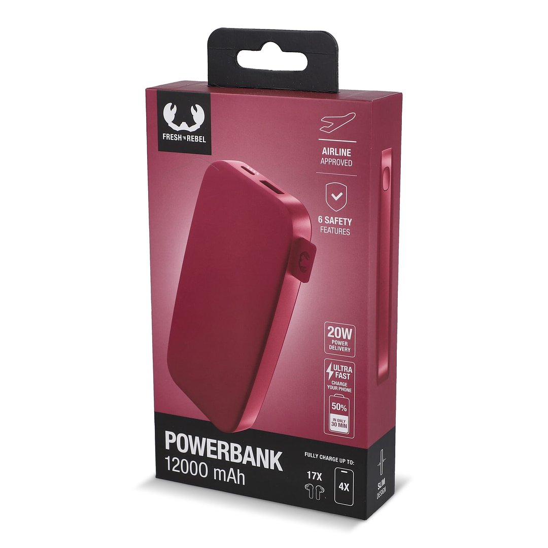 Powerbank 12.000mAh USB-C Ultra Fast Charging 20W Steivat