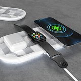 3-in-1 15W Drahtloses Ladegerät für Handys, Apple Watch und AirPods. Durin