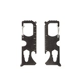 Multifunktionskarte aus Edelstahl mit 8 Funktionen Jonnat