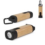 Wiederaufladbare R-ABS & Bamboo Taschenlampe Stiani