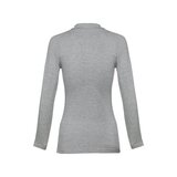 Damen Langarm-Poloshirt Minata