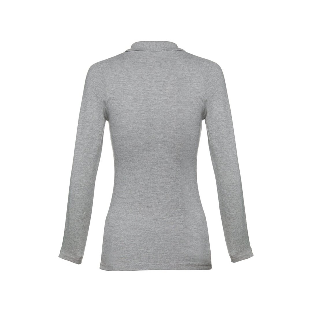 Damen Langarm-Poloshirt Minata
