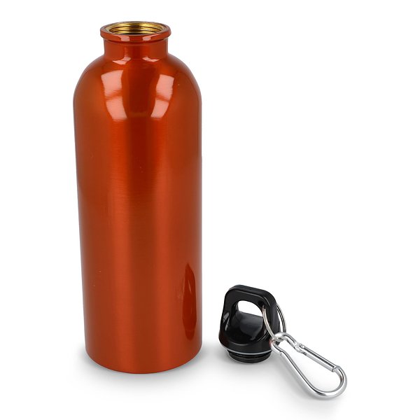 R-Edelstahl einwandige Flasche mit Karabiner 500 ml Nolfrina