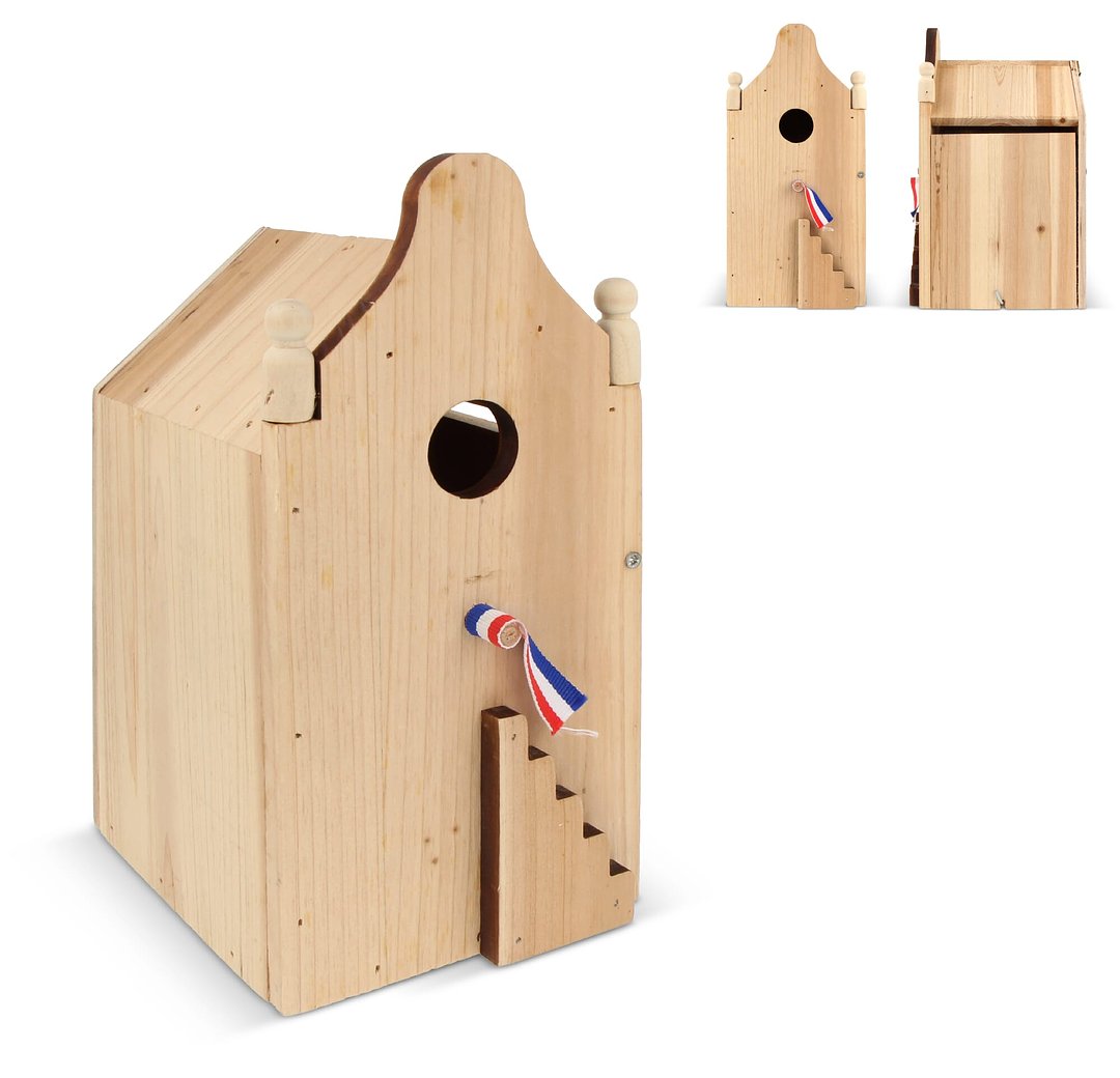 Vogelhaus aus Holz Lorler