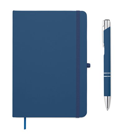 DIN A5 Notizbuch mit Kuli Mingli