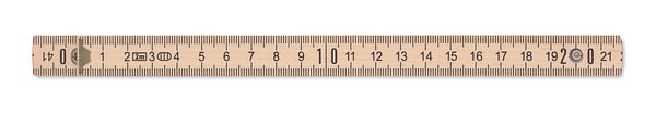 Zollstock Holz 2m Rudoldi