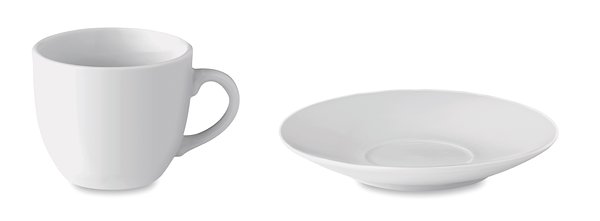 Espresso Tasse und Untertasse Beniga