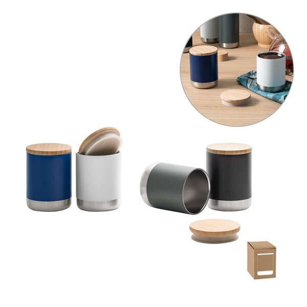 Isolierbecher aus Edelstahl Gianricori