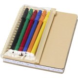 B6 Hardcover Notizbuch mit Marker-Set - Saramin