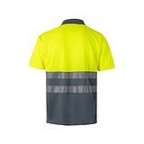 Zweifarbiges Poloshirt im Bird-Eye-Design (160g/m²) mit kurzen Ärmeln, aus Polyester (100%) Nicha