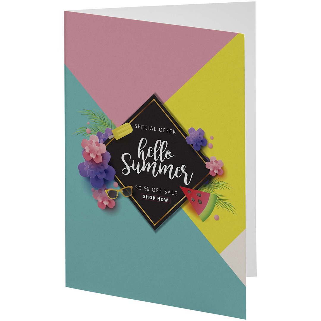 A6 Grusskarte - Giamun