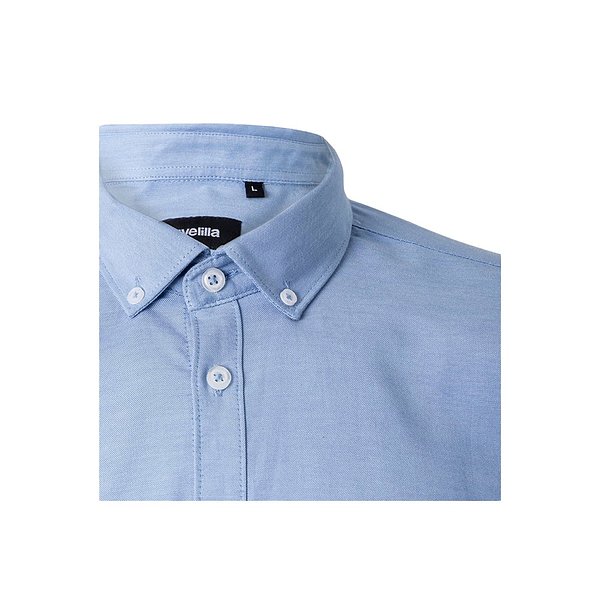 Hemd Oxford (180 g/m²) für Herren, aus Baumwolle (50 %), Polyester (45 %) und Elasthan (5 %) Gritll