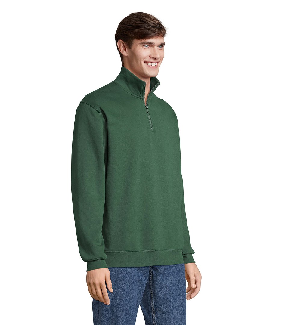 Sweater Zip Kragen Noldina
