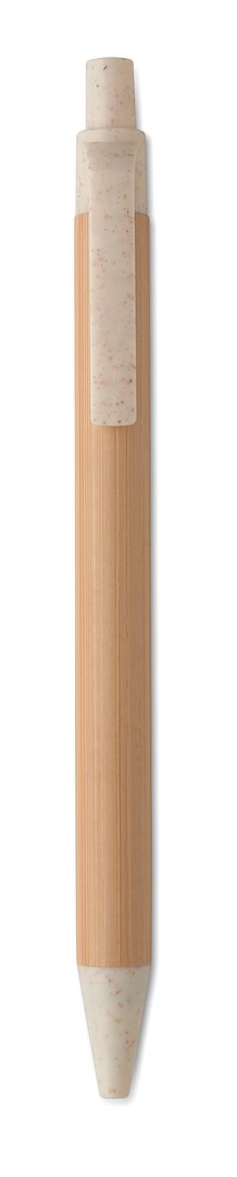 Druckkugelschreiber mit Bambus Lütholfan