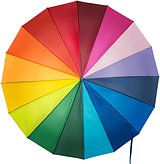 Regenbogenregenschirm Lolfri | 190T