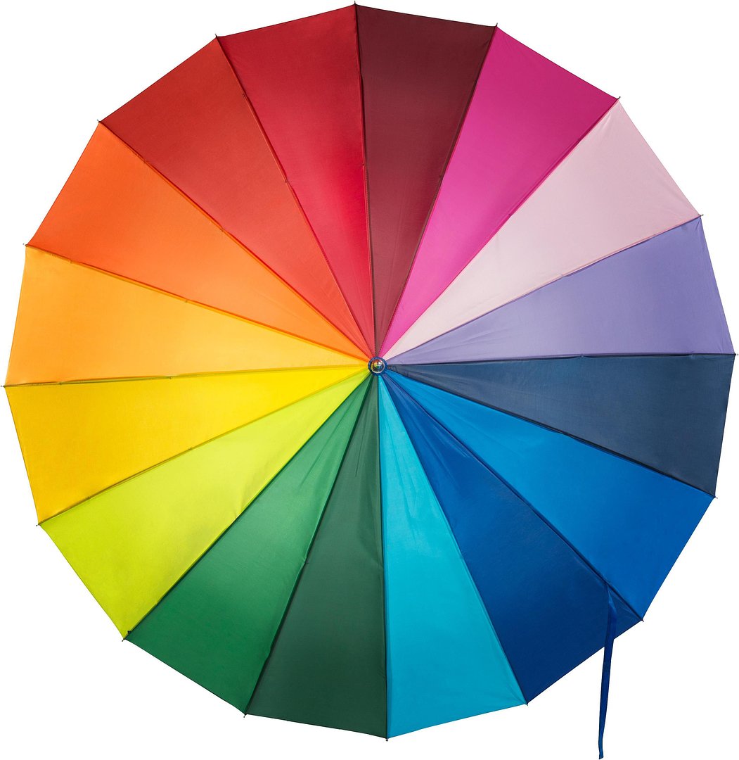Regenbogenregenschirm Lolfri | 190T