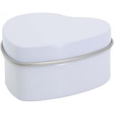 Herzförmige Zinnkerze mit Vanille Duft - Giun