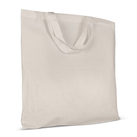 Umhängetasche aus Baumwolle OEKO-TEX® 140g/m² 38x42cm kurze Henkel Palis