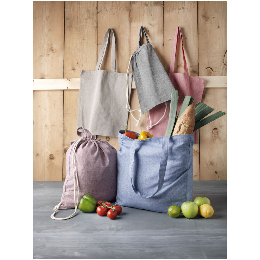 210 g/m² recycelter Rucksack mit Kordelzug 6L - Oldivia
