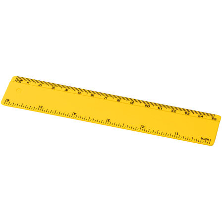 15 cm Lineal aus recyceltem Kunststoff - Dumena