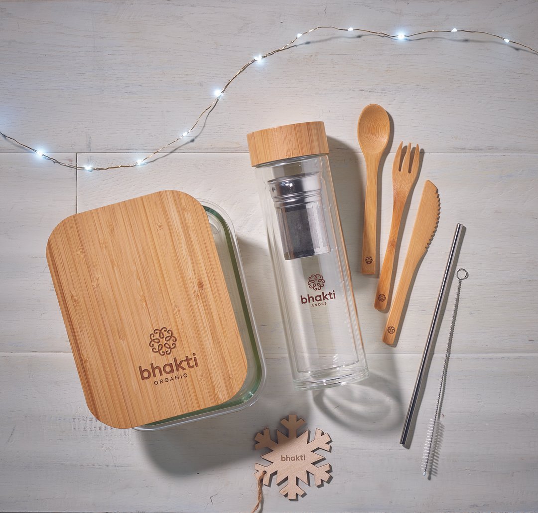 Lunchbox Glas mit Bambus Benglieri
