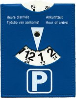 Parkscheibe aus PU Durer