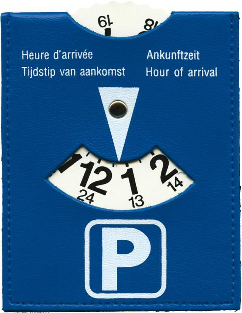 Parkscheibe aus PU Durer