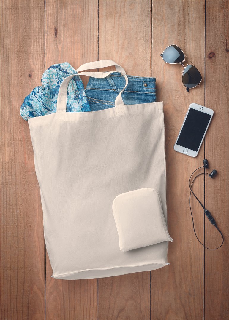 Faltbare Shopping Bag Cotton Giamuna