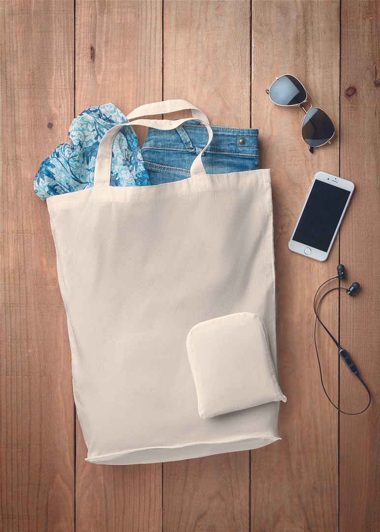 Faltbare Shopping Bag Cotton Giamuna