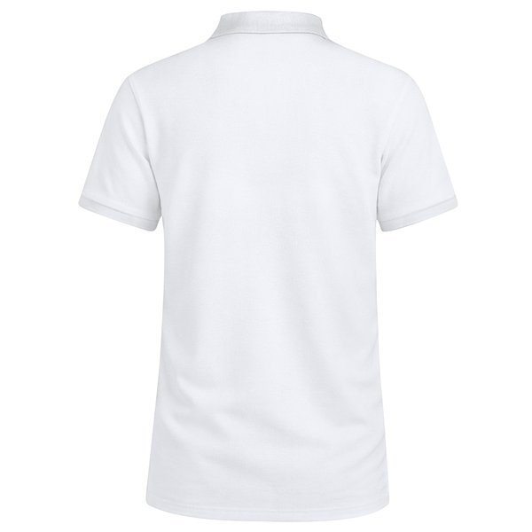 Erwachsene Weiss Polo-Shirt Idpan