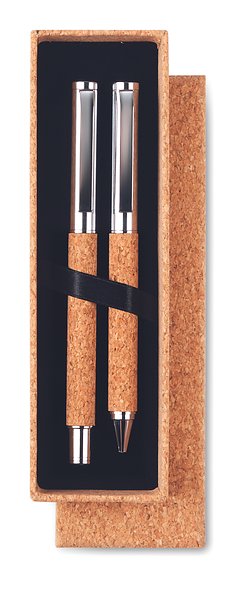 Schreibgeräte-Set Kork Lorlia