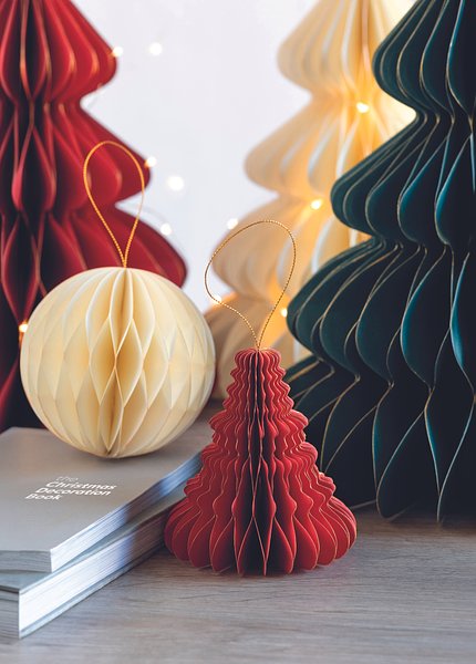 Weihnachtsschmuck aus Papier Nollita