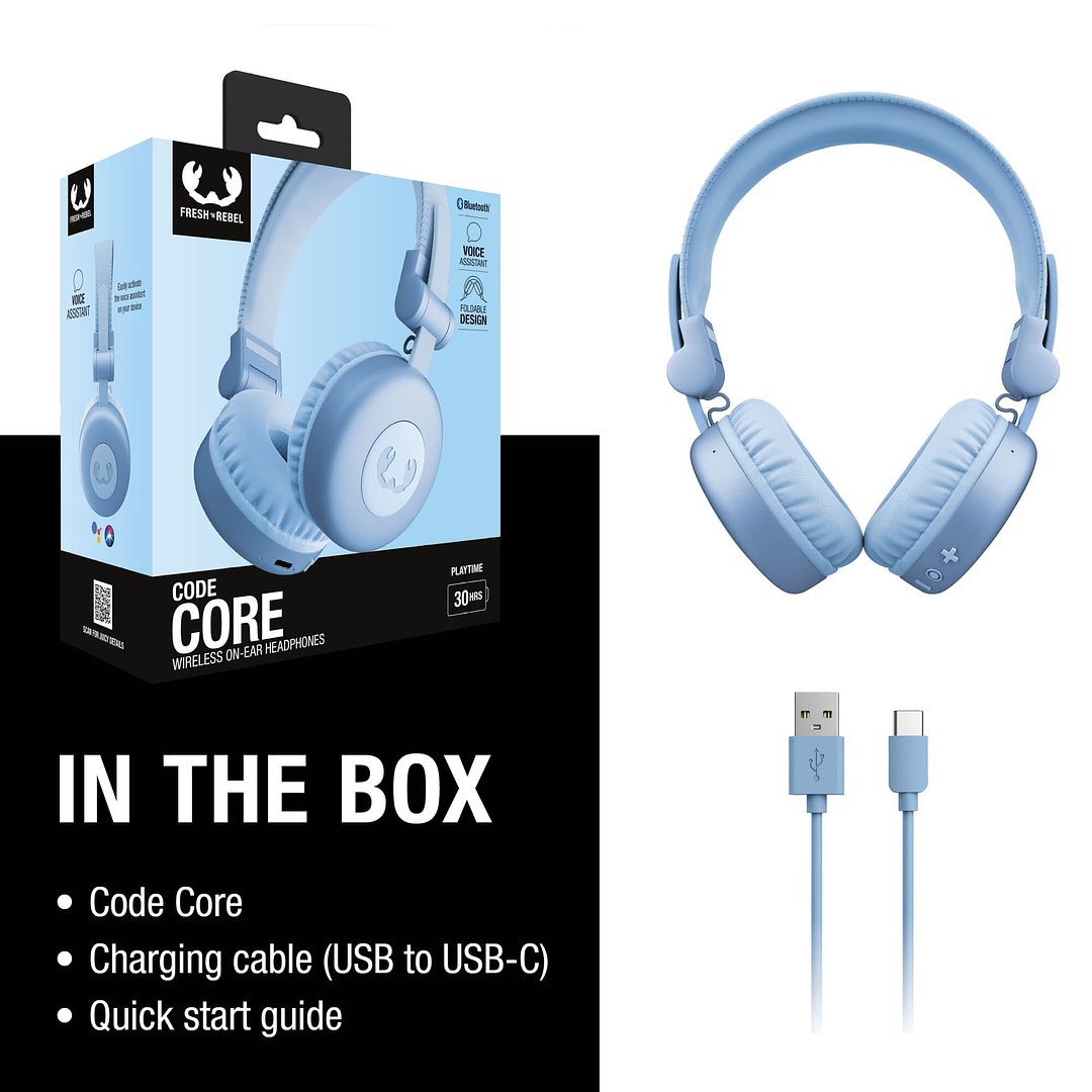 Code Core-Wireless on-ear Headphone Inatiana