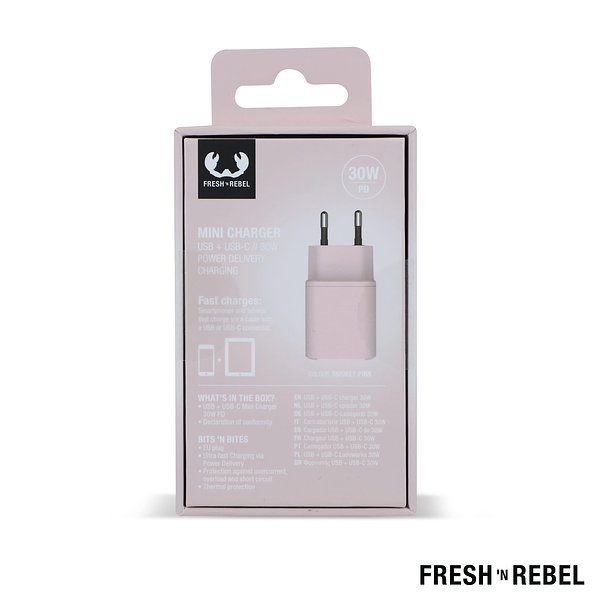 Mini Charger USB-C + A PD // 30W Chatia