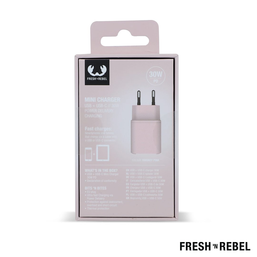 Mini Charger USB-C + A PD // 30W Chatia