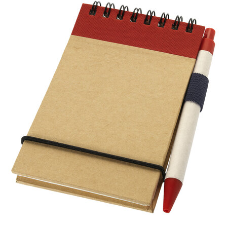 A7 Recycling Notizblock mit Stift - Ongli