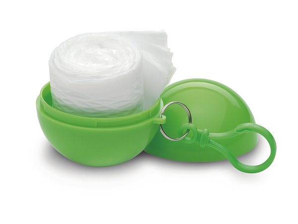 Regenponcho in Kugel Benica