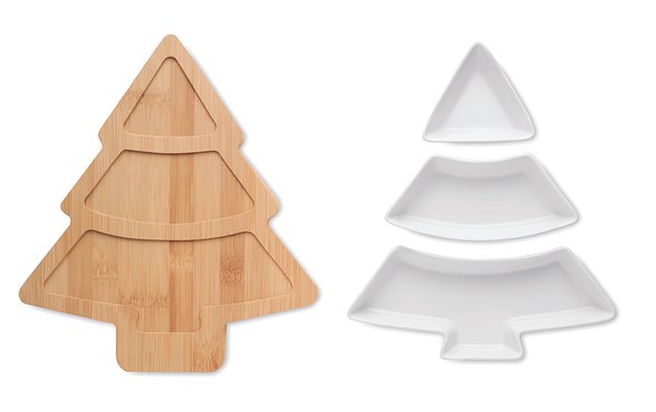 Tablett mit Schalen Andi