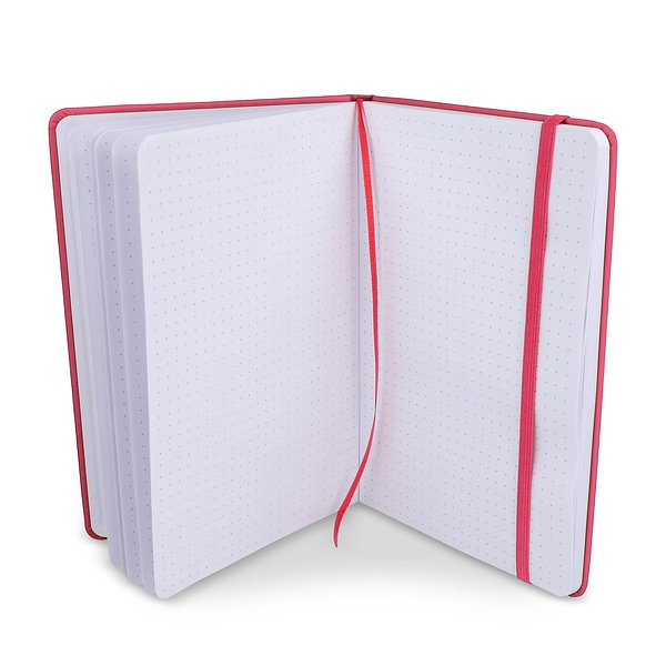 Notizbuch A5 PU mit Rasterpunktseiten Stiafrs