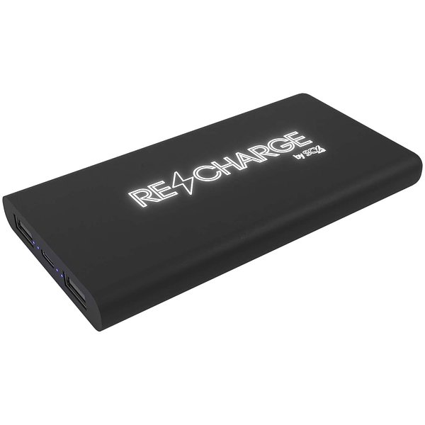 10.000 mAh kabellose Powerbank mit Leuchtlogo - Utzatiama