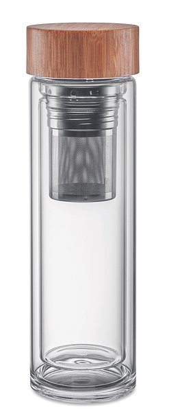 Trinkflasche Glas 400ml Köbistie